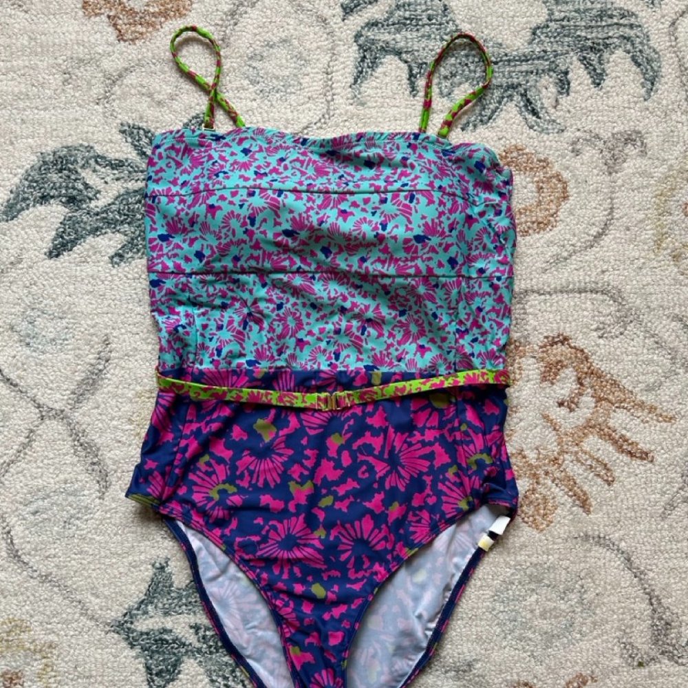 Summersalt x Tanya Taylor Graphic One-Piece Swimsuit